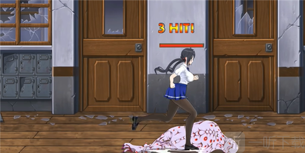 格斗少女尤里小巷关卡场景