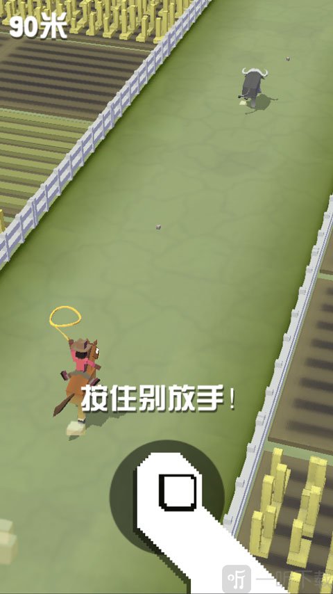 疯狂动物园骑乘动物持续奔跑闯关界面