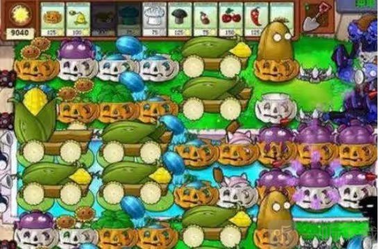 植物大战僵尸无尽版HD八门玉米加农炮阵容