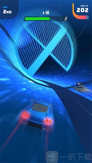 飞车大师3D避开其他车辆
