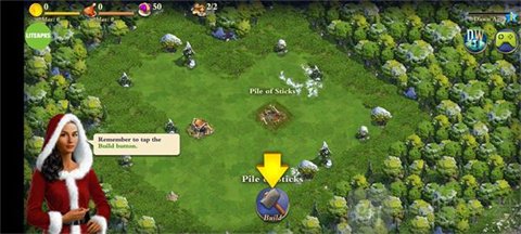 DomiNations打开建造菜单界面