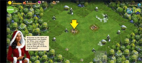 DomiNations新手建造第一个建筑界面