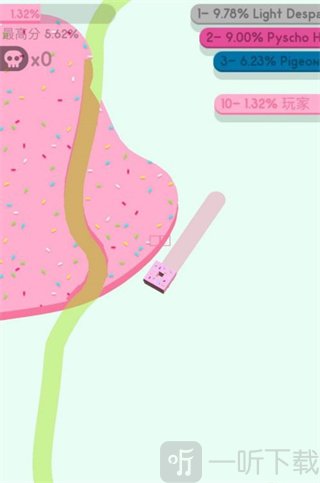 纸片大作战2花瓣式扩张领地界面