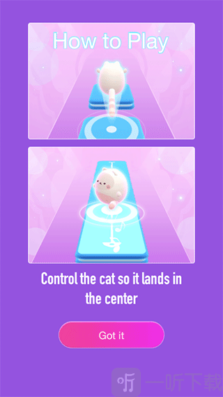 Dancing Cats猫咪跳跃操作界面