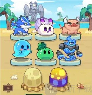一天又一天的RPG萌宠培养界面