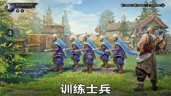 维京崛起国际服领地建筑与资源管理场景