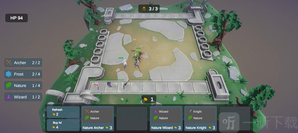 原神自走棋角色升星合成界面