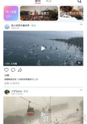 蘑菇视频免费观看短视频搜索和播放页面