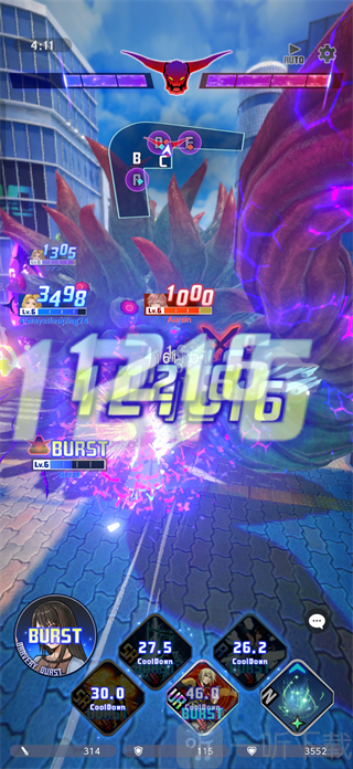 最终幻想纷争决斗3v3击败Boss获胜界面