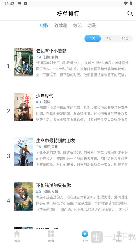 七七影视大全排行榜