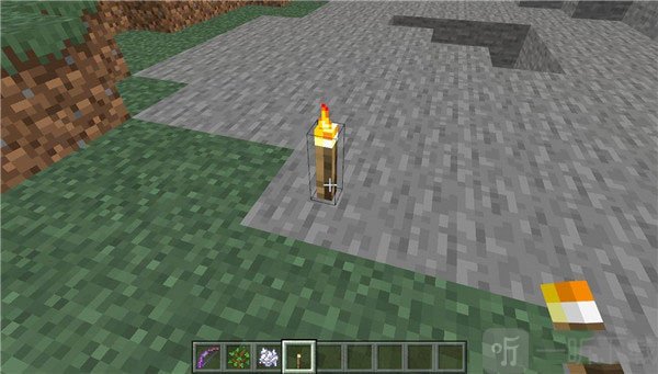Minecraft1.19生存服手机版制作火把教程