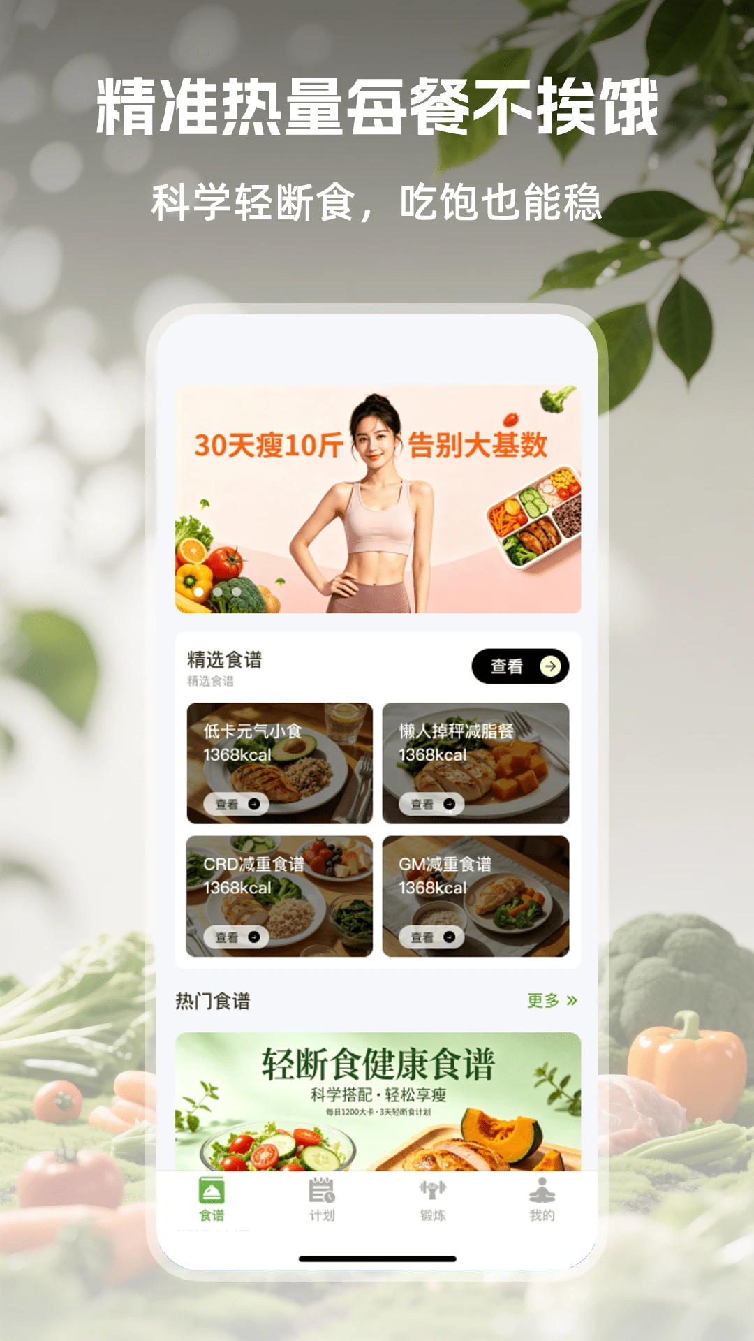 绿叶轻断食