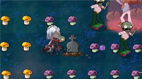 植物娘大战僵尸高清版