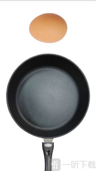 Fried Egg游戏初始鸡蛋界面