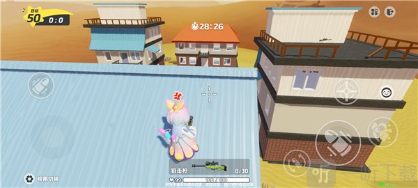 元梦之星云游戏双方对战视角