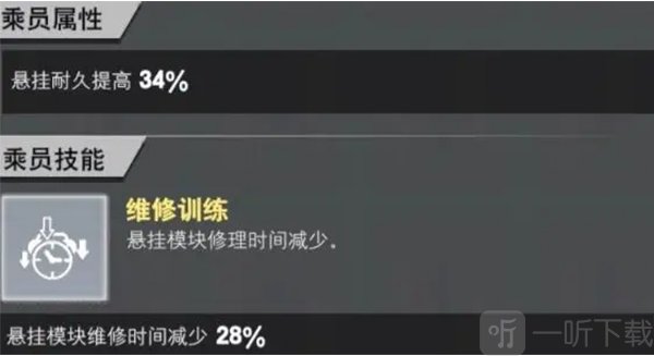 装甲前线驾驶员搭配