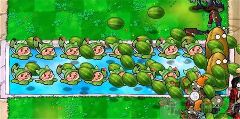 植物大战僵尸无双版3.0强力杂交植物轻松通关画面