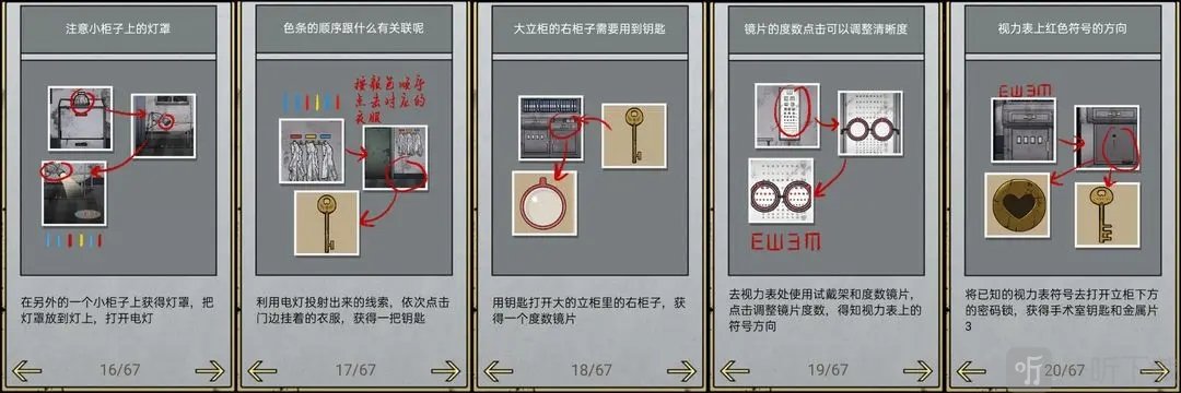 山村老屋2废弃医院二楼诊断室谜题破解答案展示