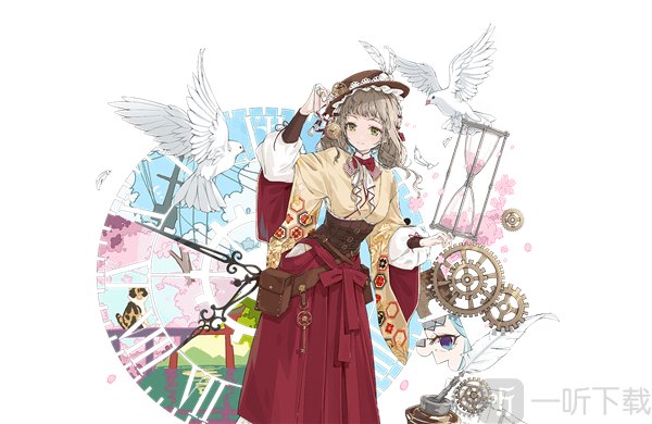 开放空间Over Field日服手游角色诗人物立绘展示