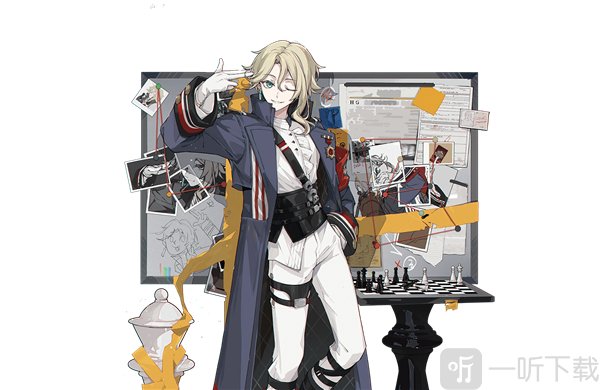 开放空间Over Field日服手游角色莱克西人物立绘展示