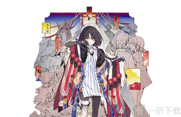 开放空间Over Field日服手游角色小光人物立绘展示