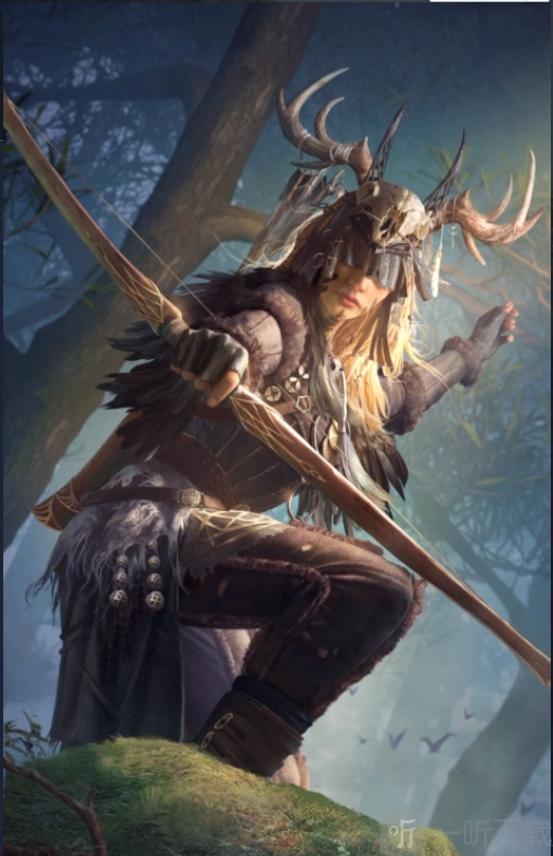 vikingard手游国际版角色阿尔弗伦命运女先知人物立绘展示