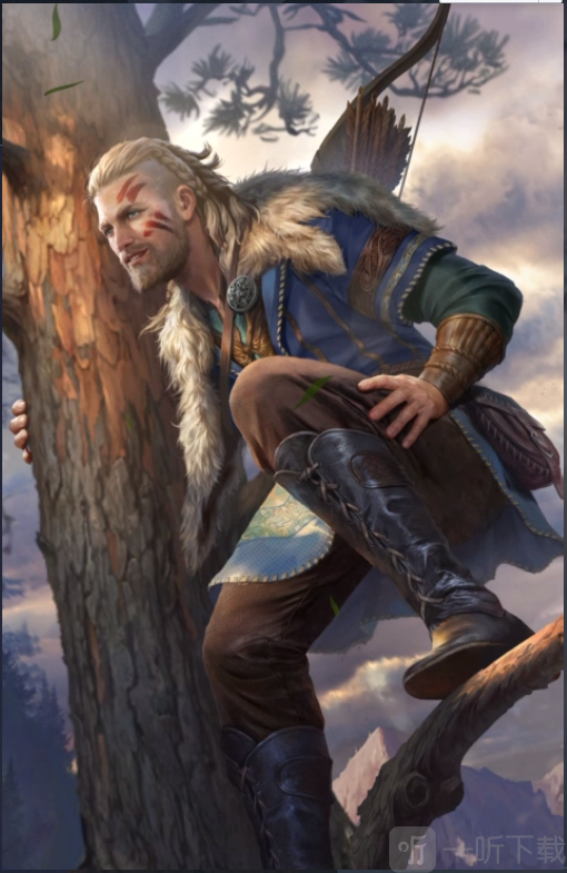 vikingard手游国际版角色布兰德探路者人物立绘展示