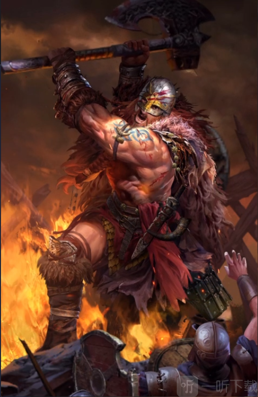 vikingard手游国际版角色赫尔蒙德战略家人物立绘展示