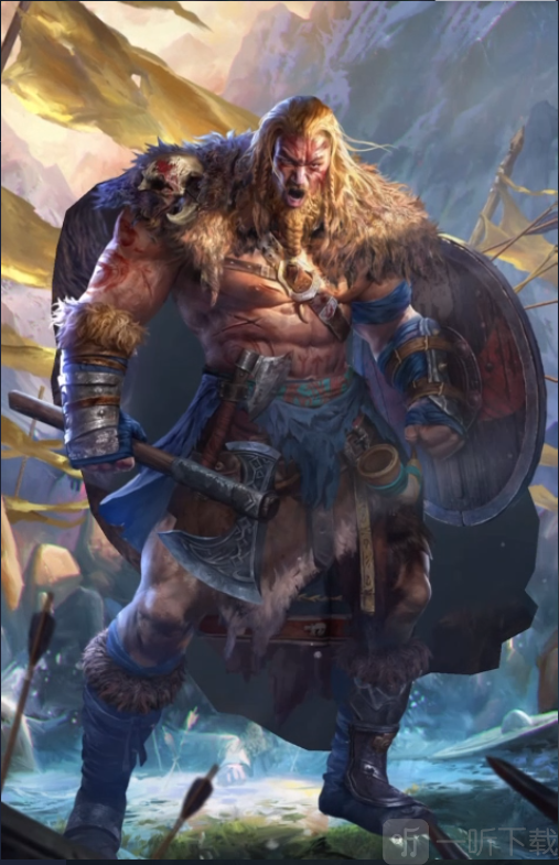 vikingard手游国际版角色库西复仇精神人物立绘展示