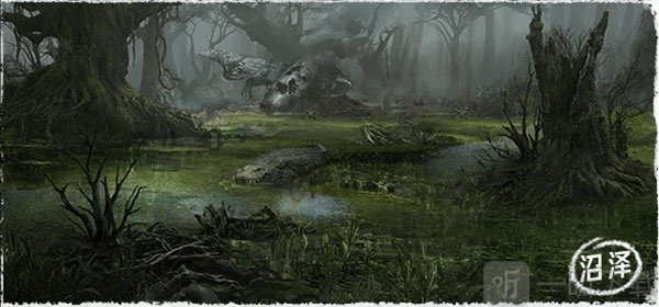 迷失蔚蓝沼泽地图