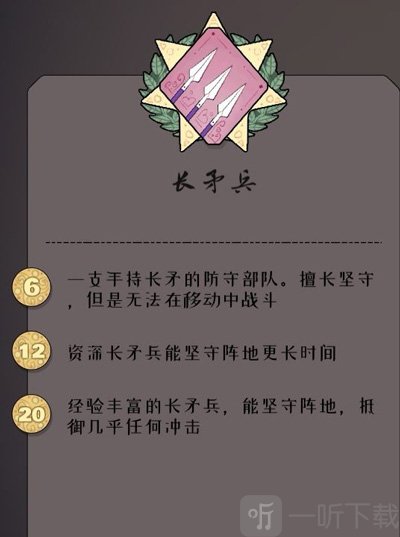 迷雾北境长矛兵介绍