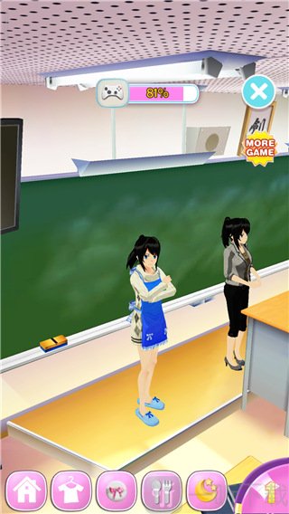 学校学习舞蹈