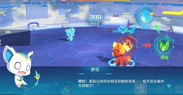属性克制机制说明图