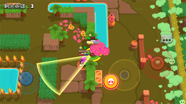 brawl stars国际版超级技能释放