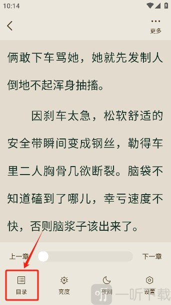 阅读设置