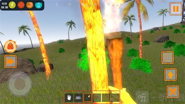 荒岛生存模拟3D版道具栏