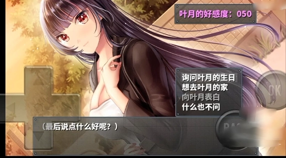 直到成为我的女朋友为止游戏角色好感度