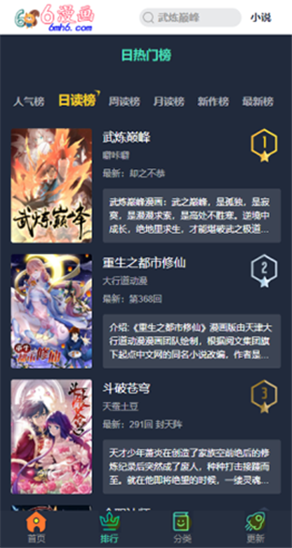 6漫画下拉式