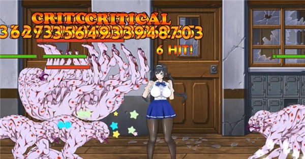 格斗少女尤里对战吸毒黑帮