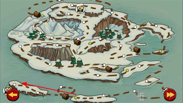 找你妹冰雪世界地图探索攻略