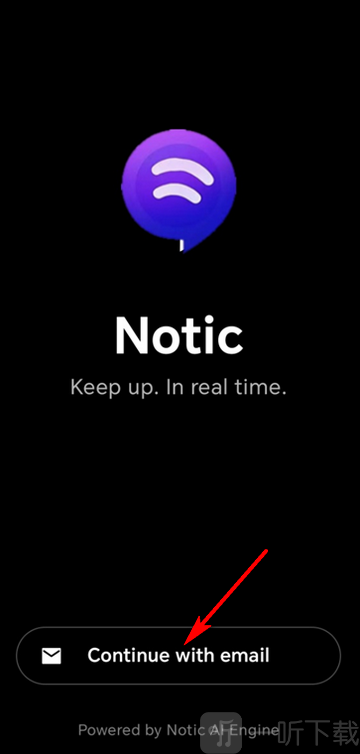 Notic实时翻译APP登录教程
