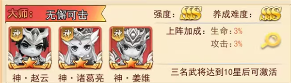 王者勋章手游大师级无敌阵容