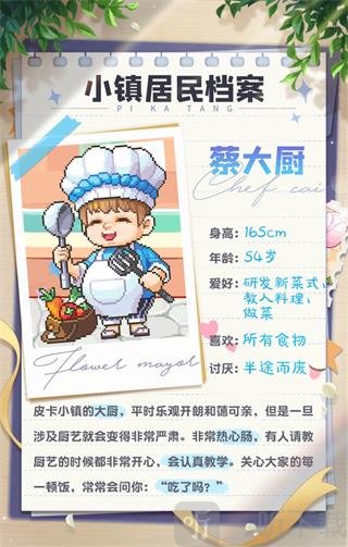 小镇居民蔡大厨形象
