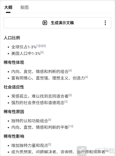 秘塔app官方版生成思维导图