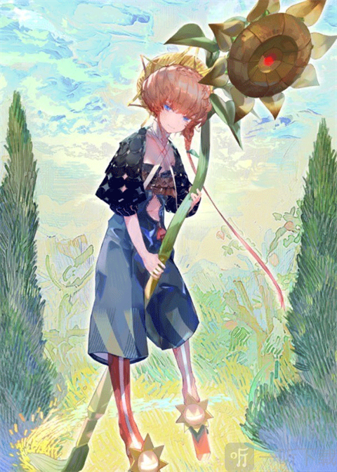 梵高角色立绘