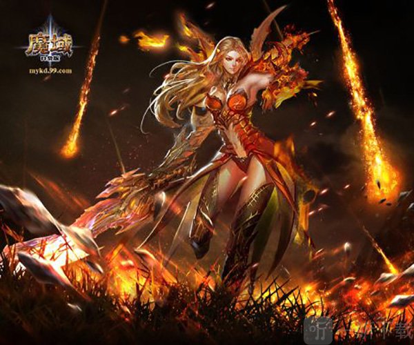 魔域口袋版战士职业形象