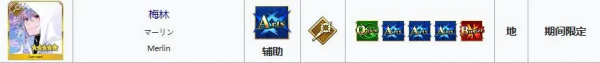 FGO日服梅林技能图标