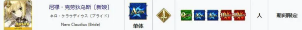 FGO日服花嫁尼禄技能图标
