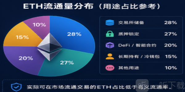以太坊流通量 以太坊全球流通率怎么样