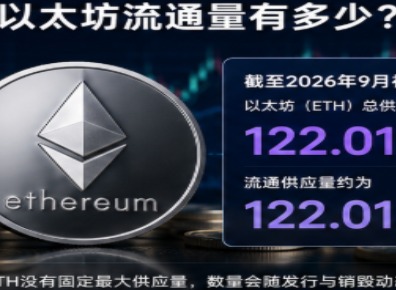 以太坊流通量 以太坊全球流通率怎么样